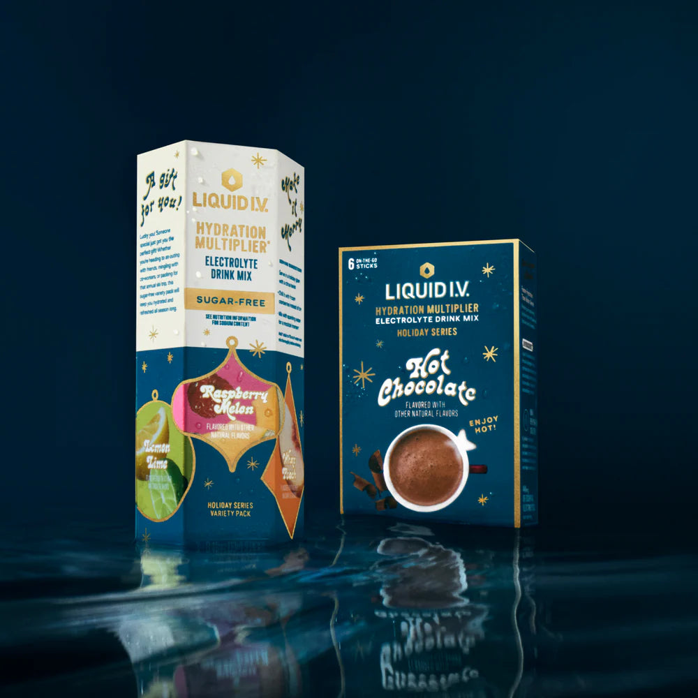 Liquid I.V.® Hydration Multiplier® - Limited Edition Hot Chocolate - Hydration Powder Packets-18ct Bundle