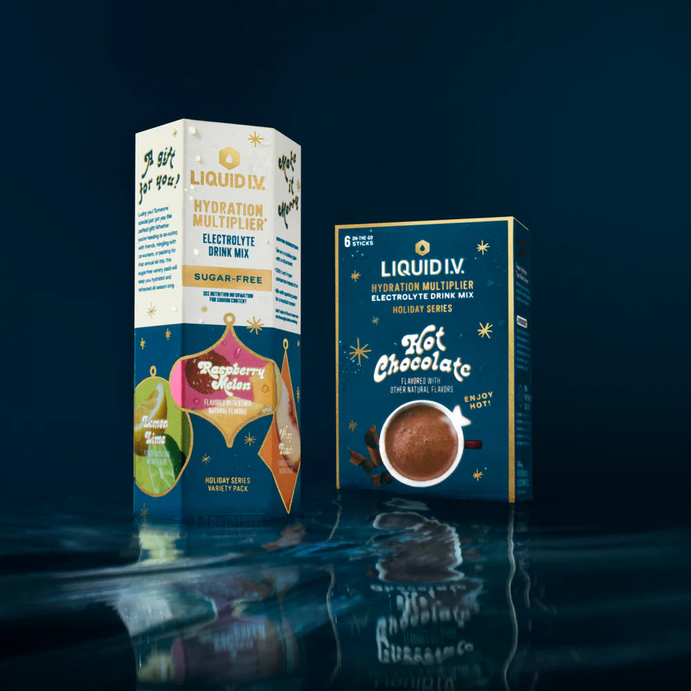 Liquid I.V.® Sugar-Free Hydration Multiplier® - Limited Edition Variety Pack Stocking Stuffer-12ct Bundle