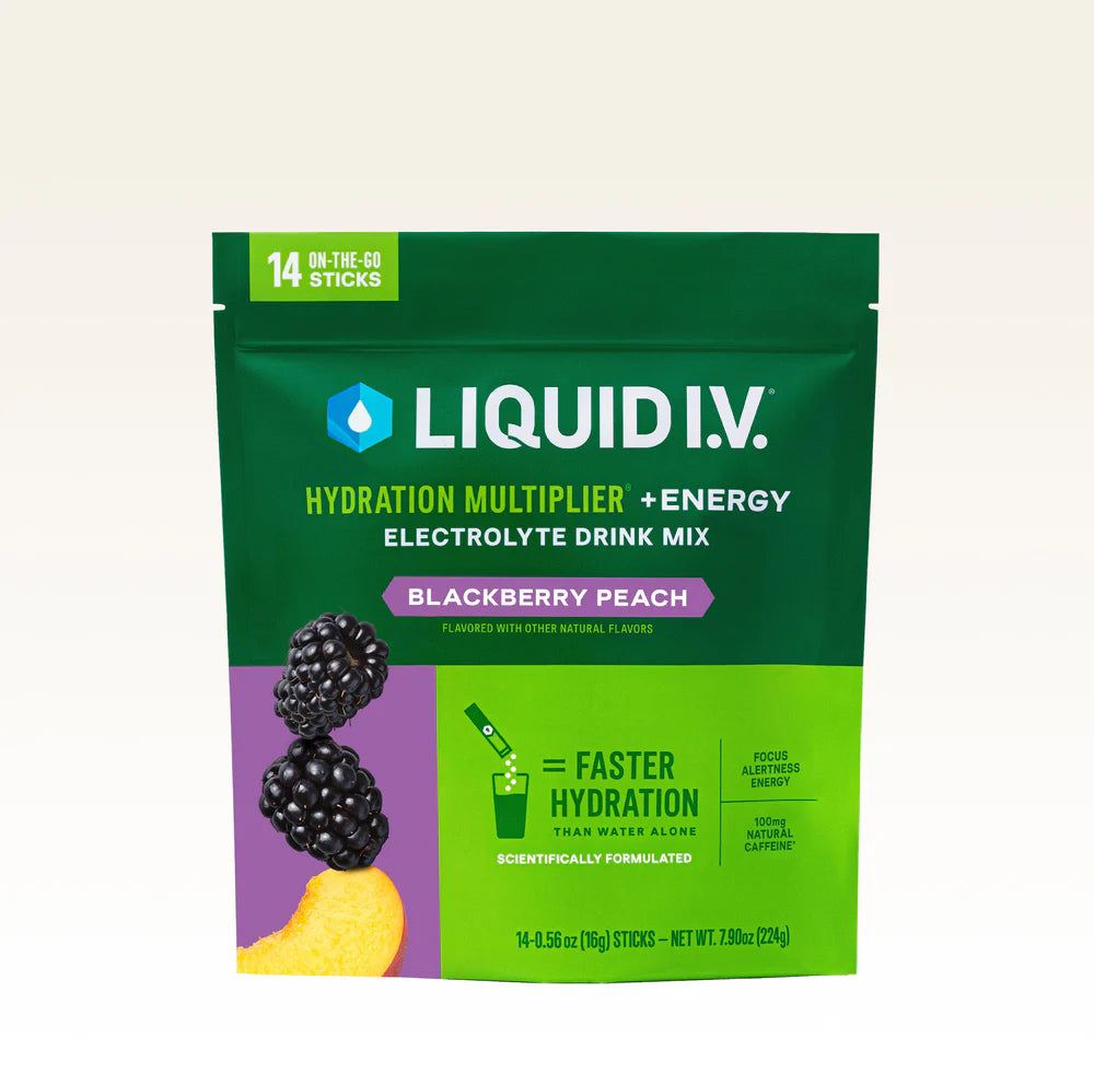 Hydration Multiplier® +Energy-Blackberry Peach-14pack