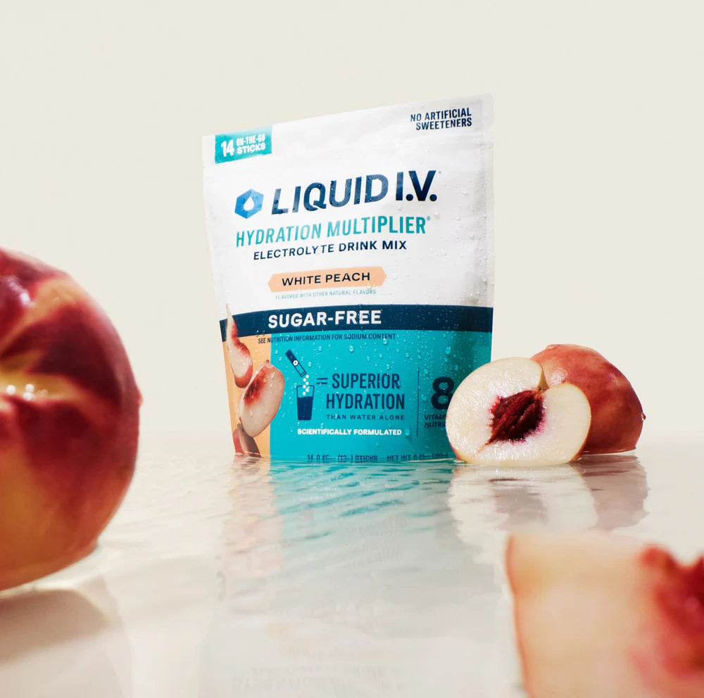 Hydration Multiplier® Sugar-Free-White Peach-14pack